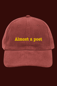 Almost a poet