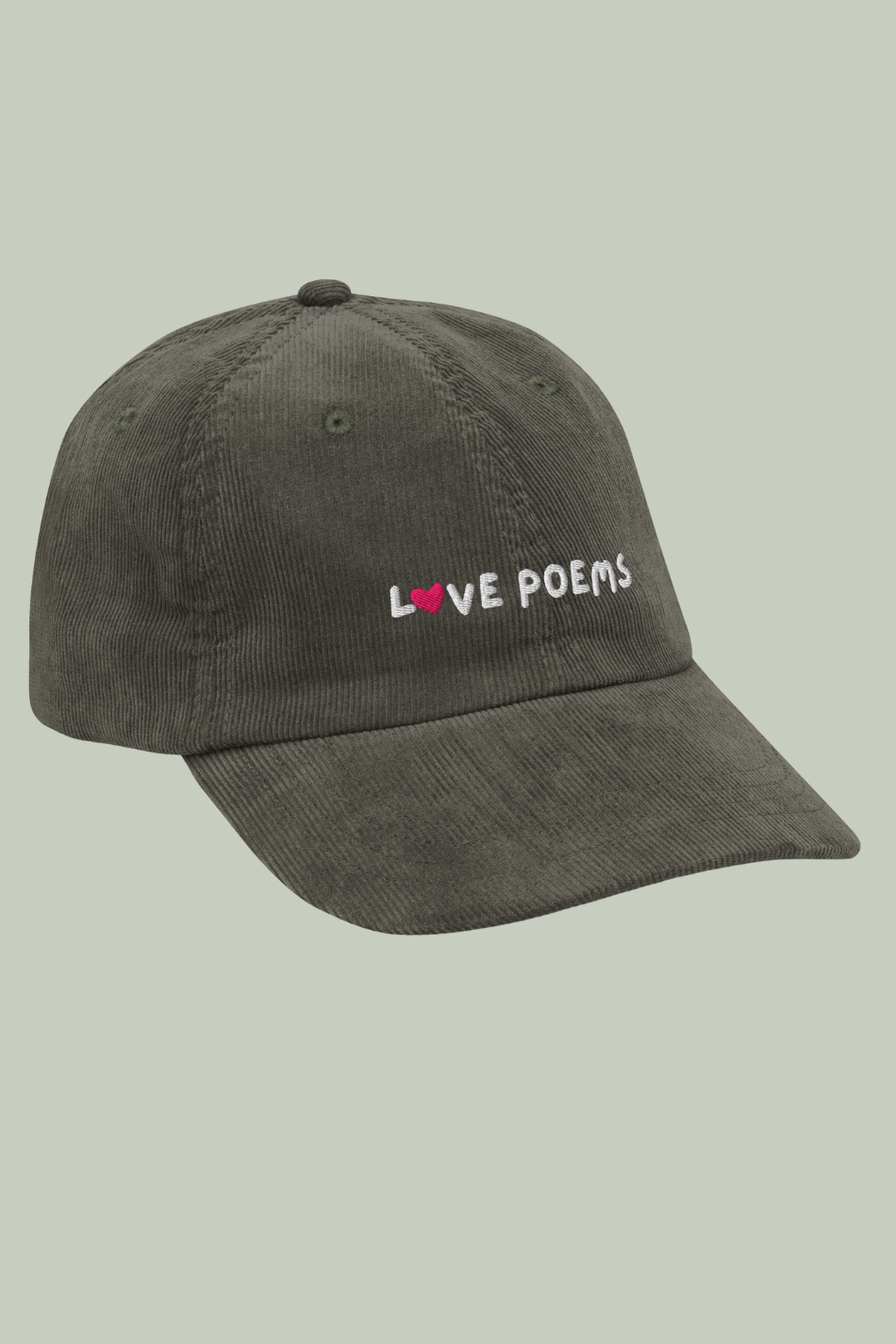Love Poems - corduroy cap