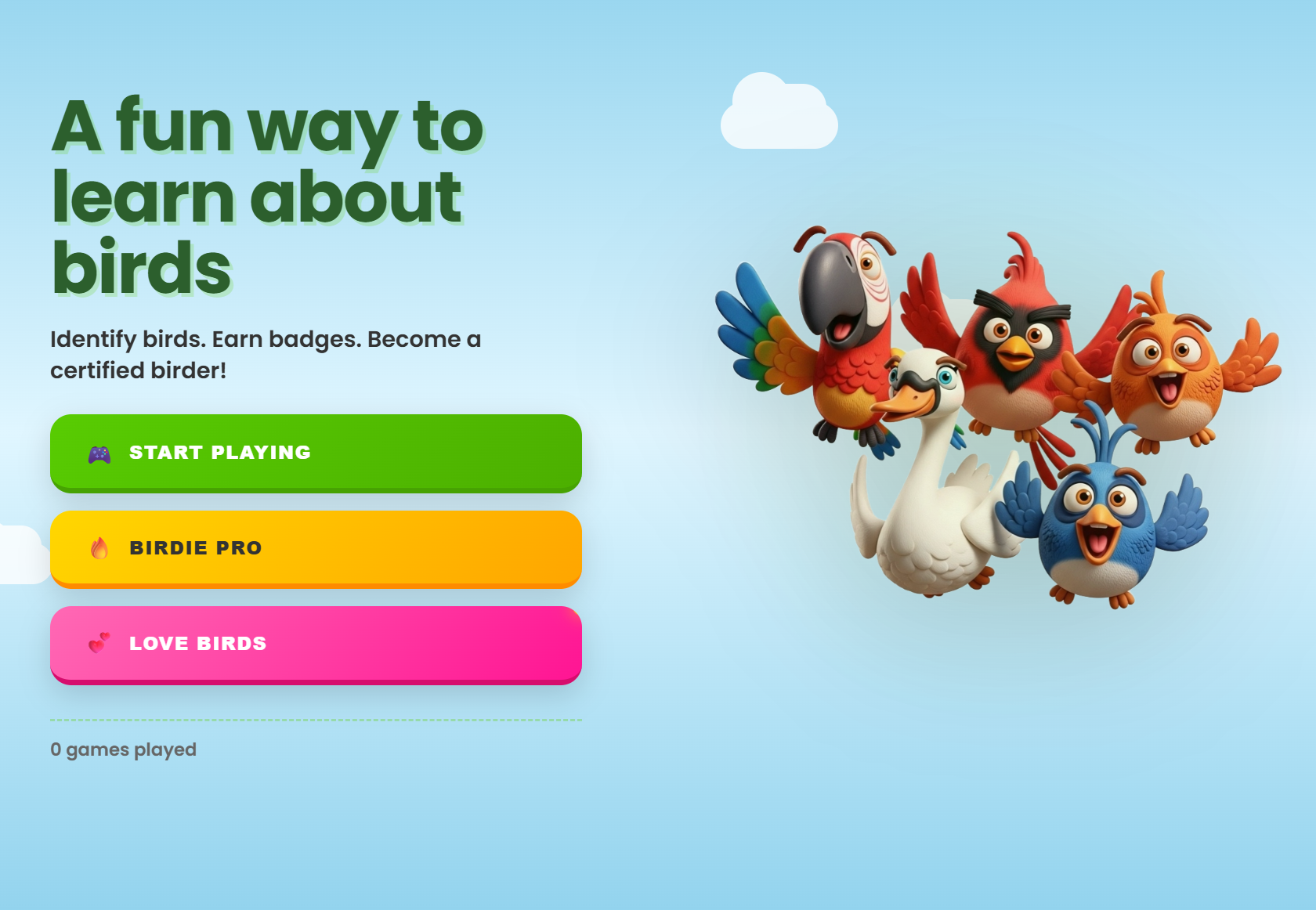 Love Birds in the Air: New Features in Birdie Game Go Live