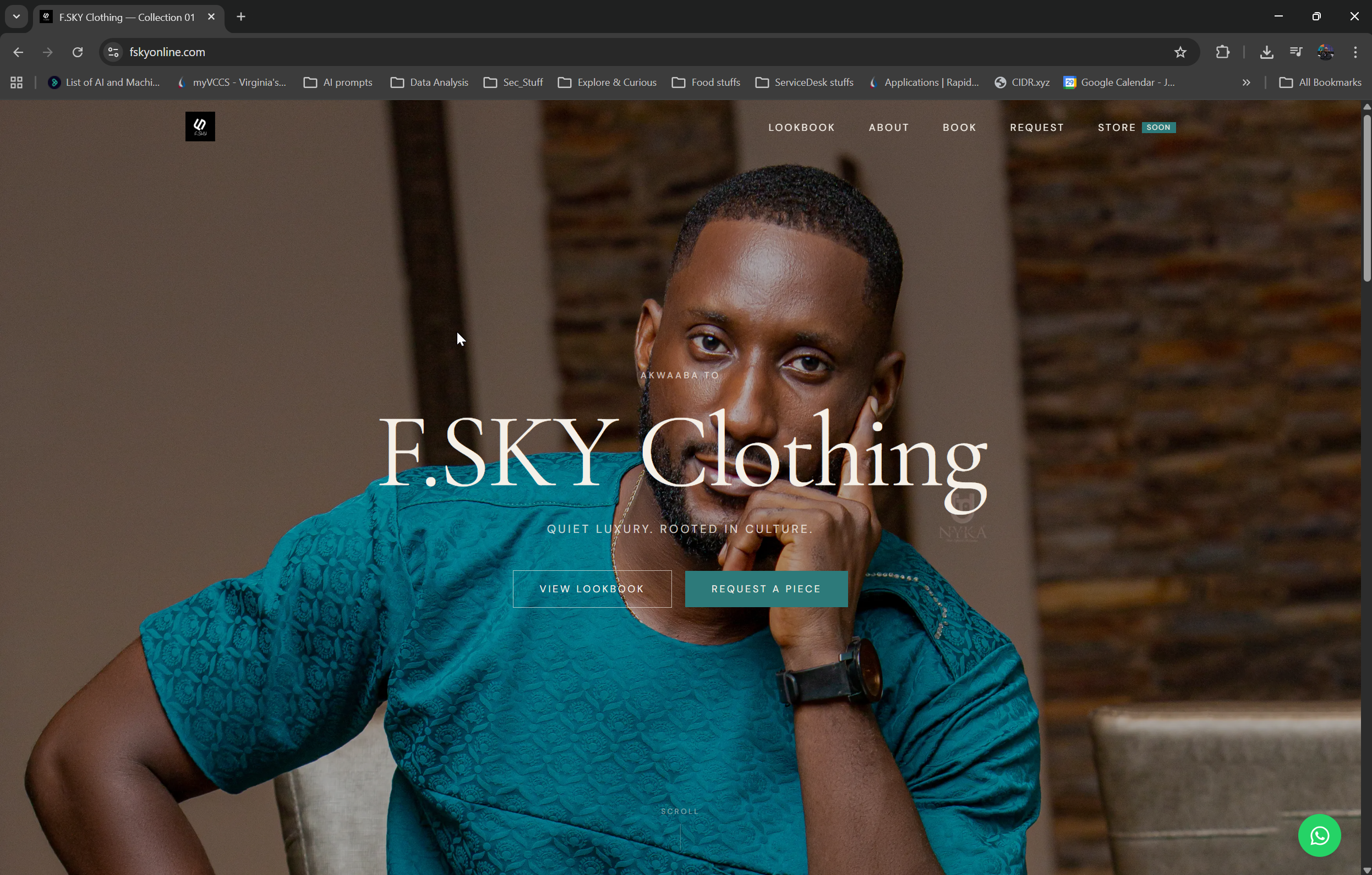 I Built a Website for My Friend’s Fashion Brand in Ghana. Here’s What Automation Had to Do With It.