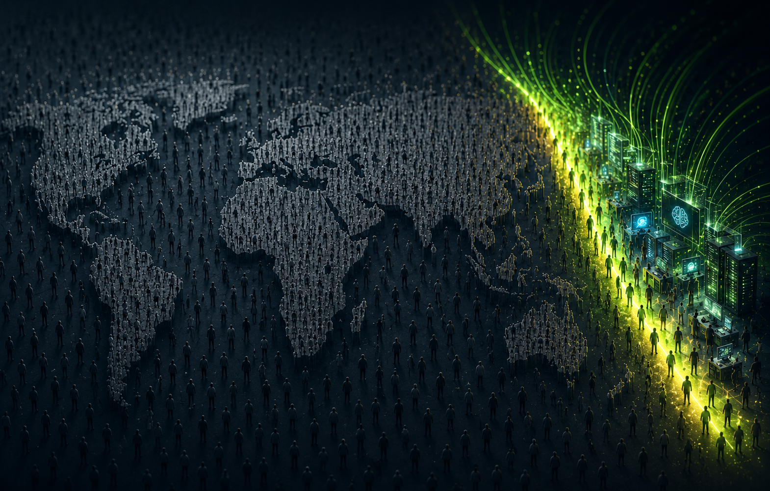 AI Is Growing Fast. Just Not for Most of the World.