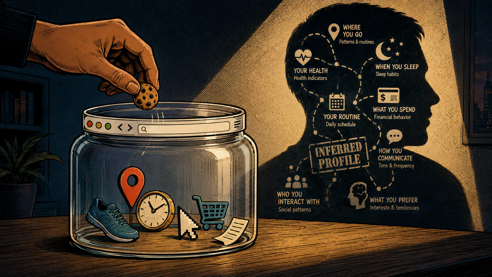 The Cookie Theft Approach: How Artificial Intelligence Learns What You Never Intended to Share